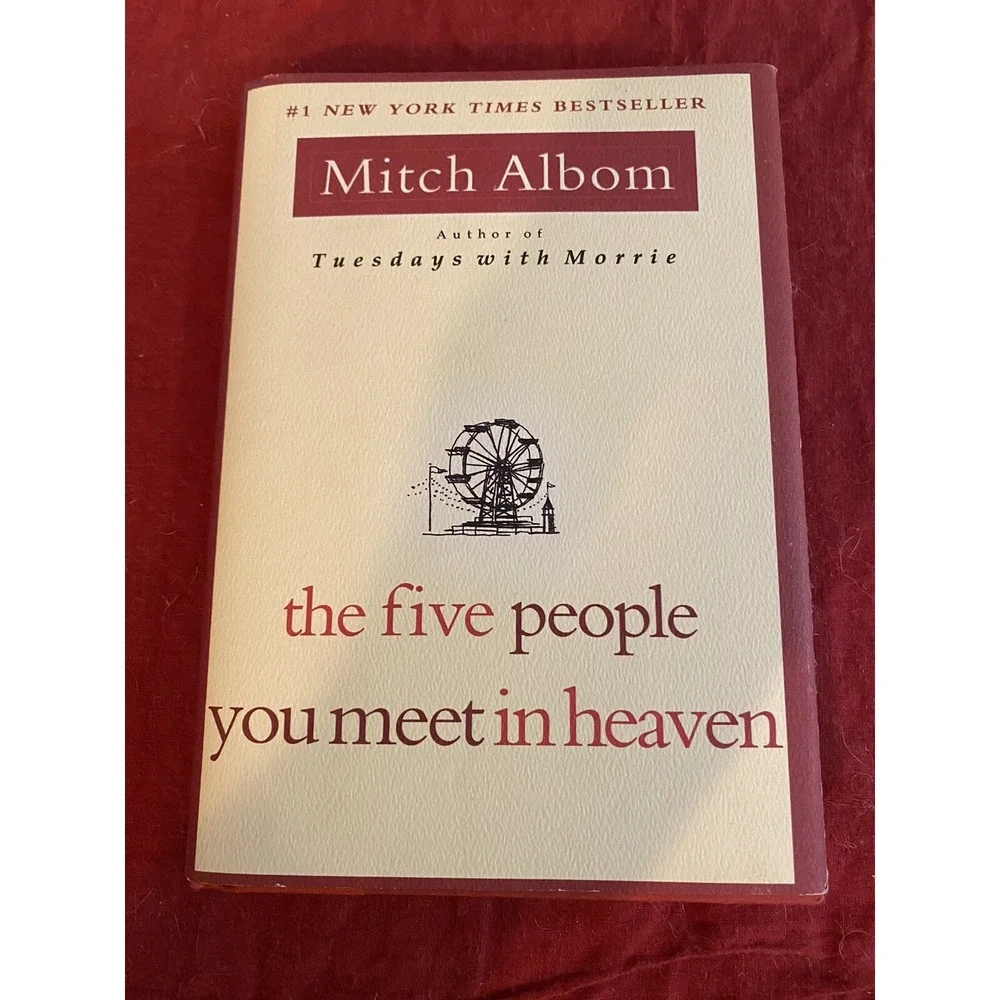 Five People You Meet in Heaven by Mitch Albom 2003, Hardcover, DJ, FIRST EDITION